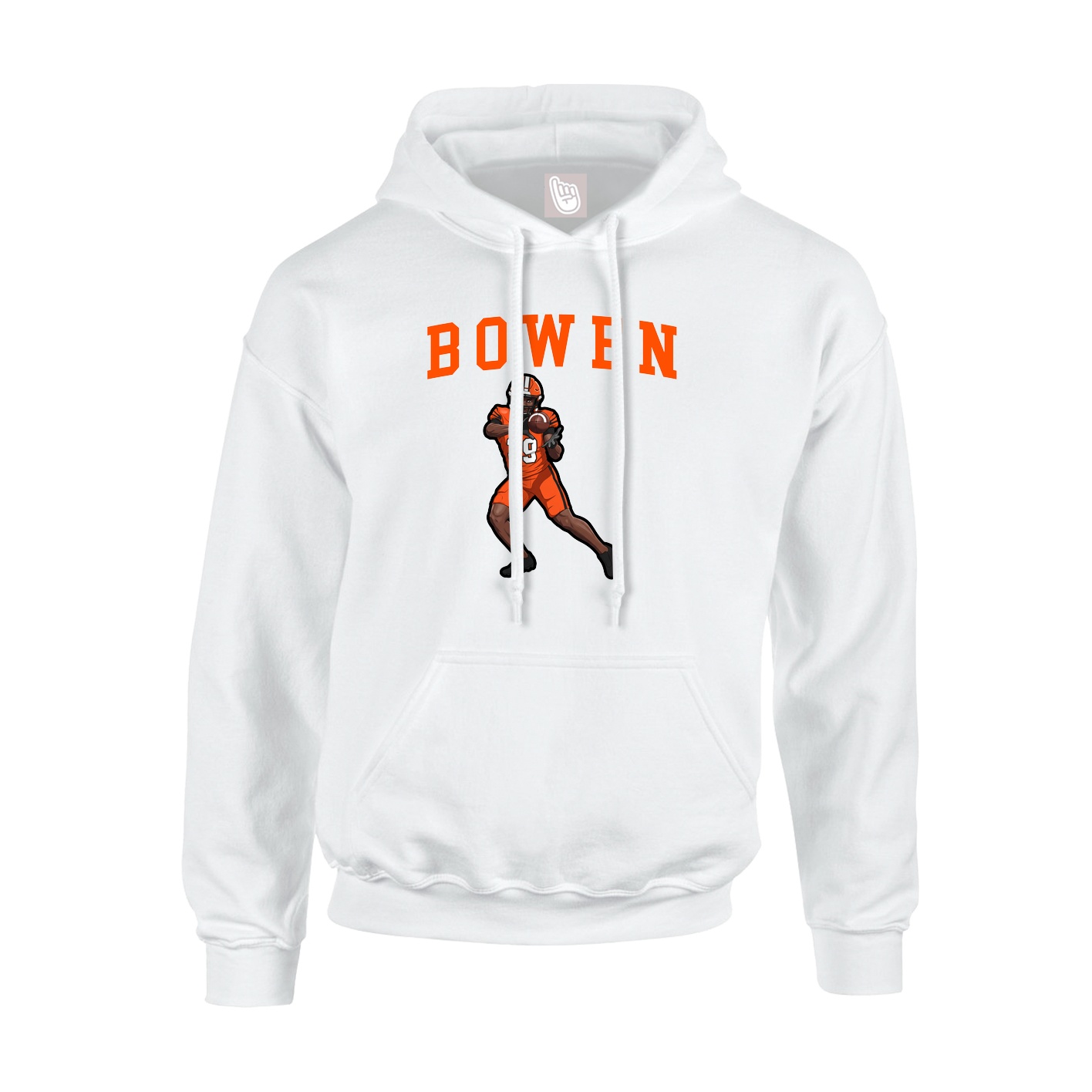 Hoodie — Shirsey in White