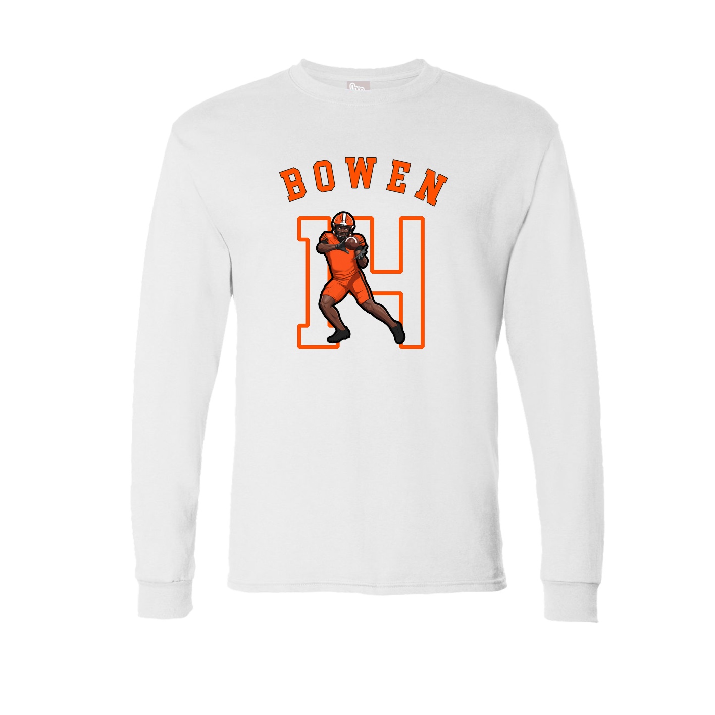 Long Sleeve Tee — Shirsey Arch in White