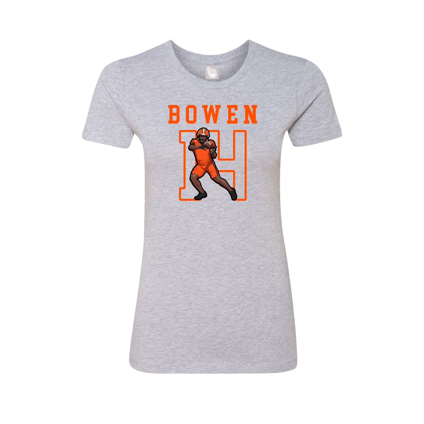 Fitted Women's Tee — Shirsey in Grey