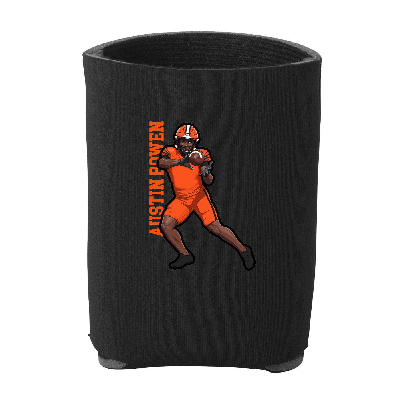 Can Holder — Name Vertical in Black