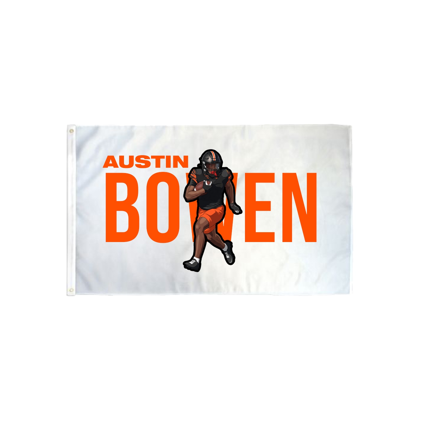 3x5 Flag — Player Name in Classic