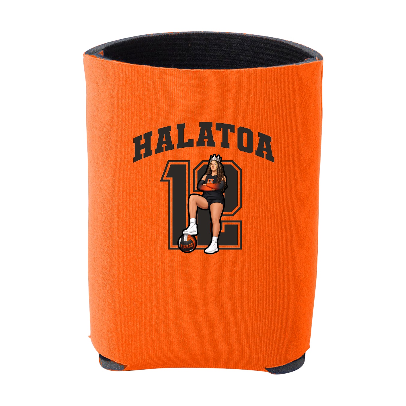 Can Holder — Number in Orange