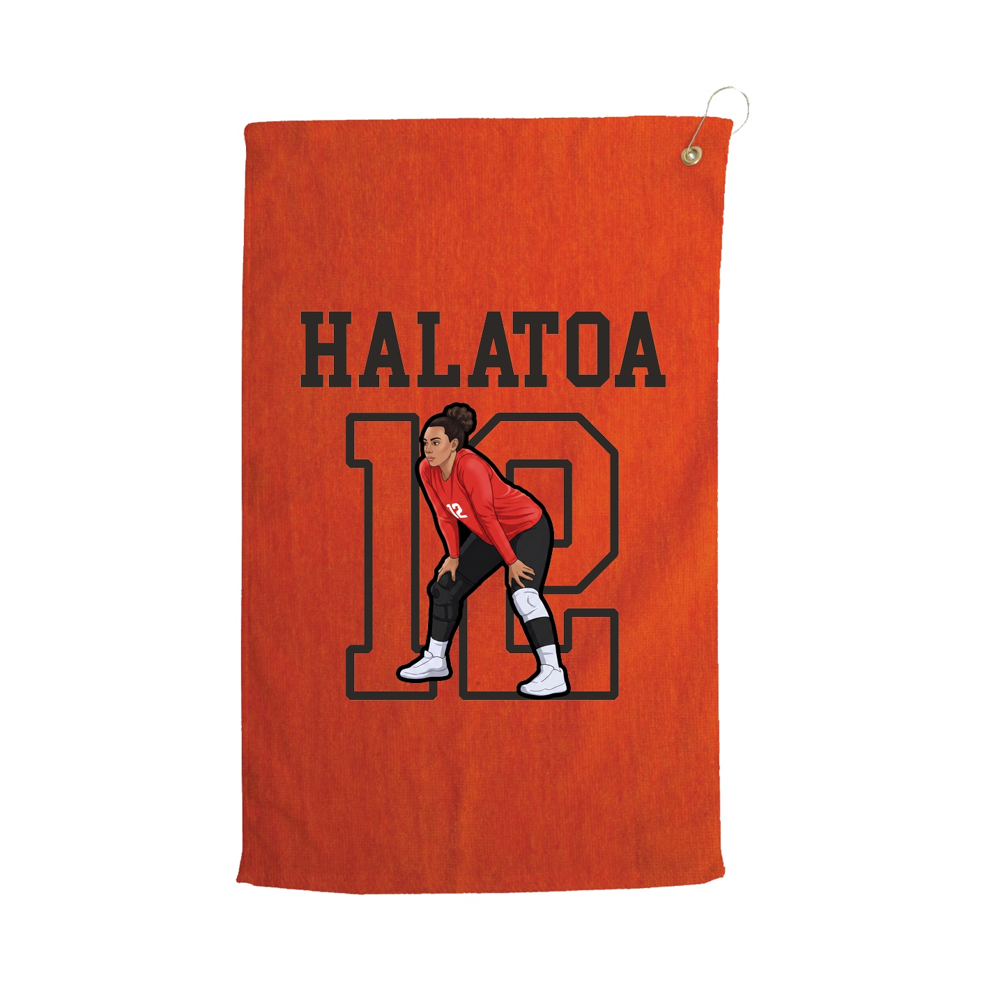 Golf Towel — Shirsey in Orange