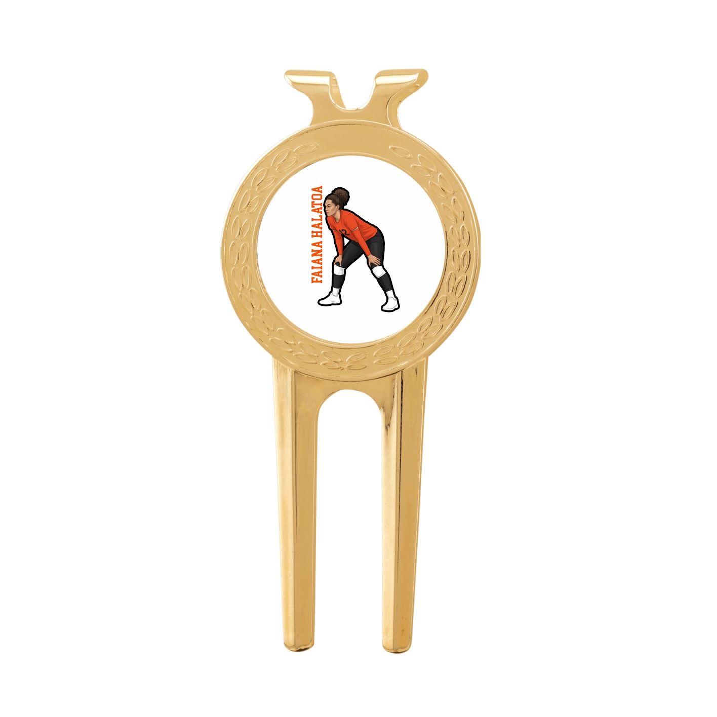 Divot Tool with Ball Marker — Name Vertical in Classic