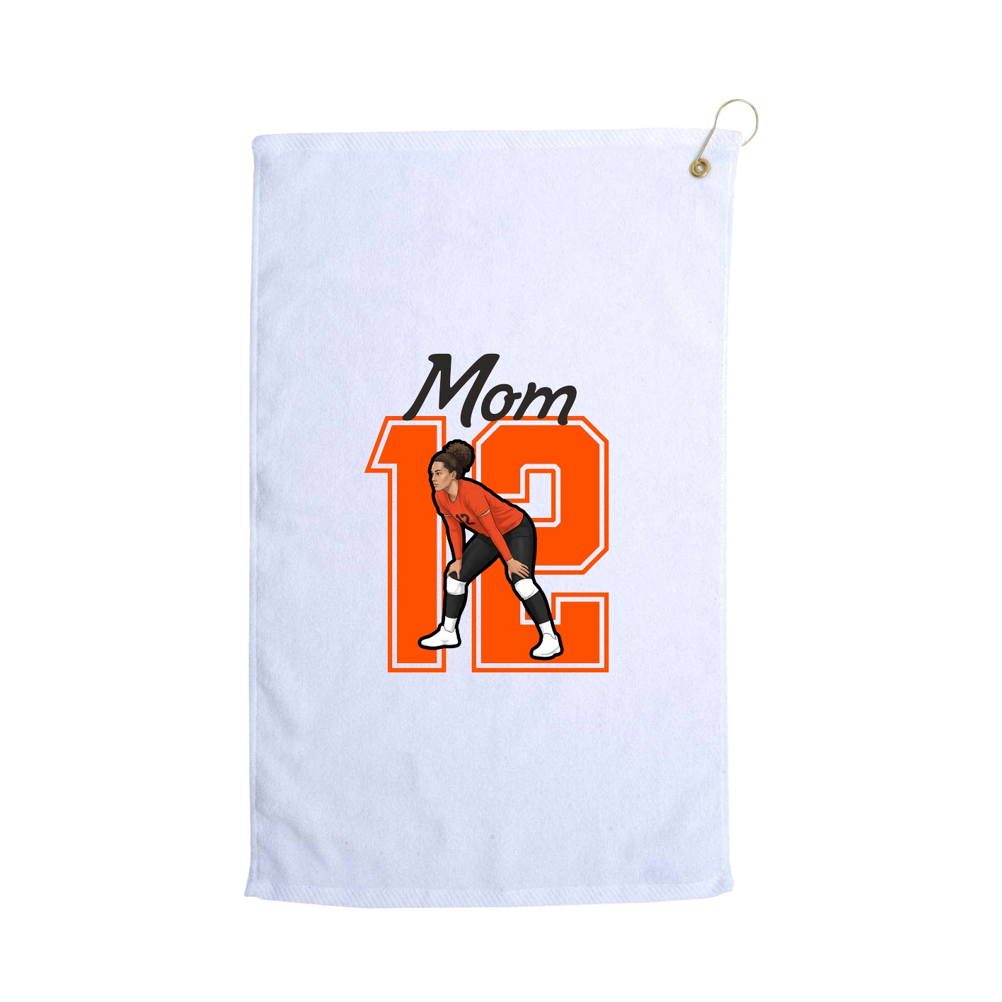 Golf Towel — Mothers Day Shirsey in White