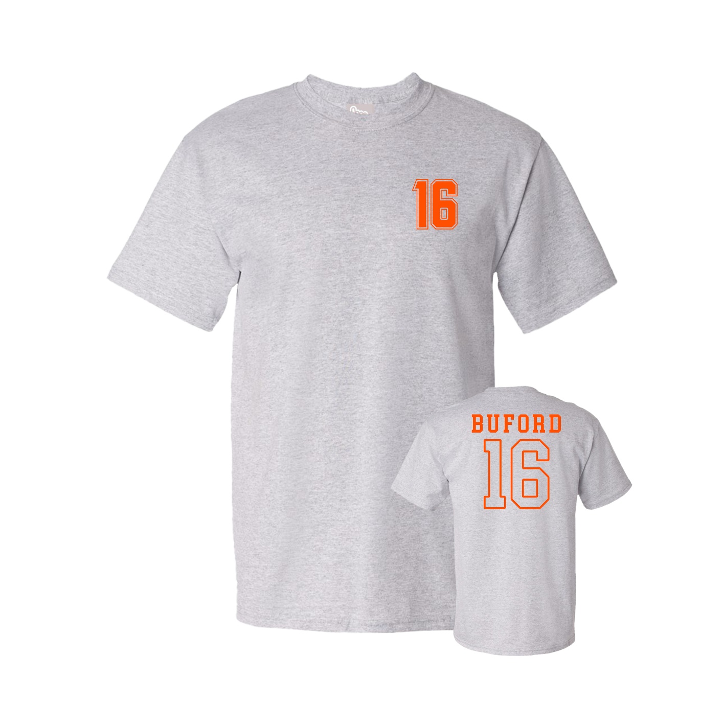 Tee — Chest Back in Grey