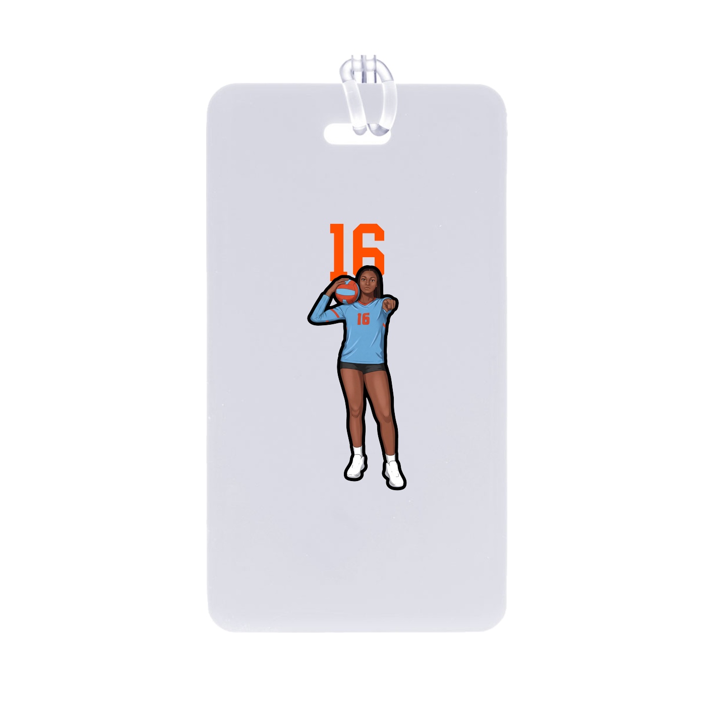 Bag Tag — Number Top in Classic
