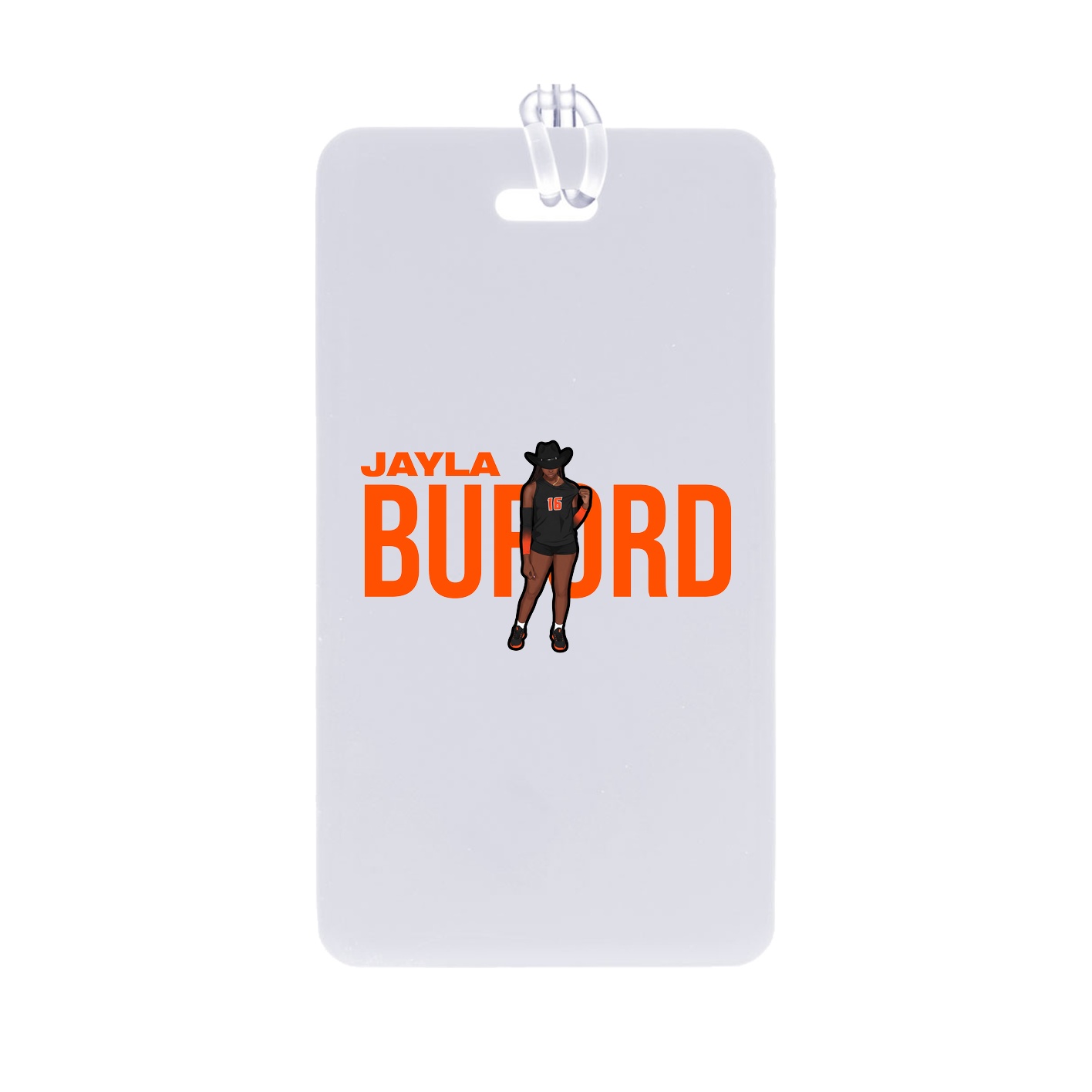 Bag Tag — Player Name in Classic
