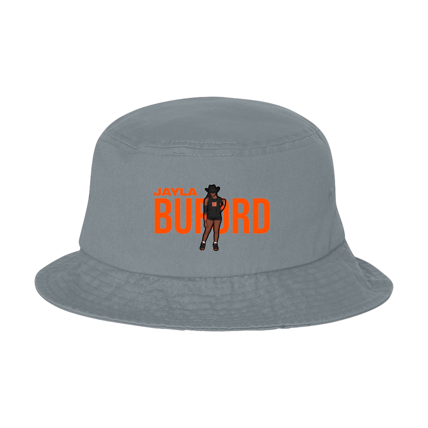 Bucket Cap — Player Name in Grey