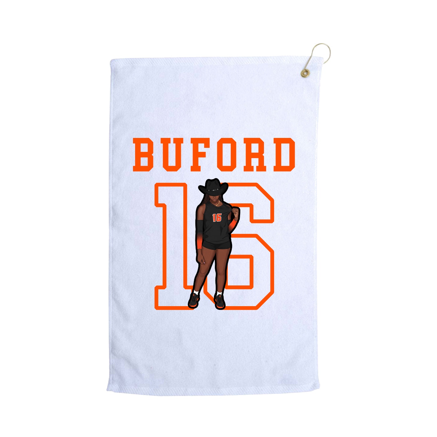 Golf Towel — Shirsey in White
