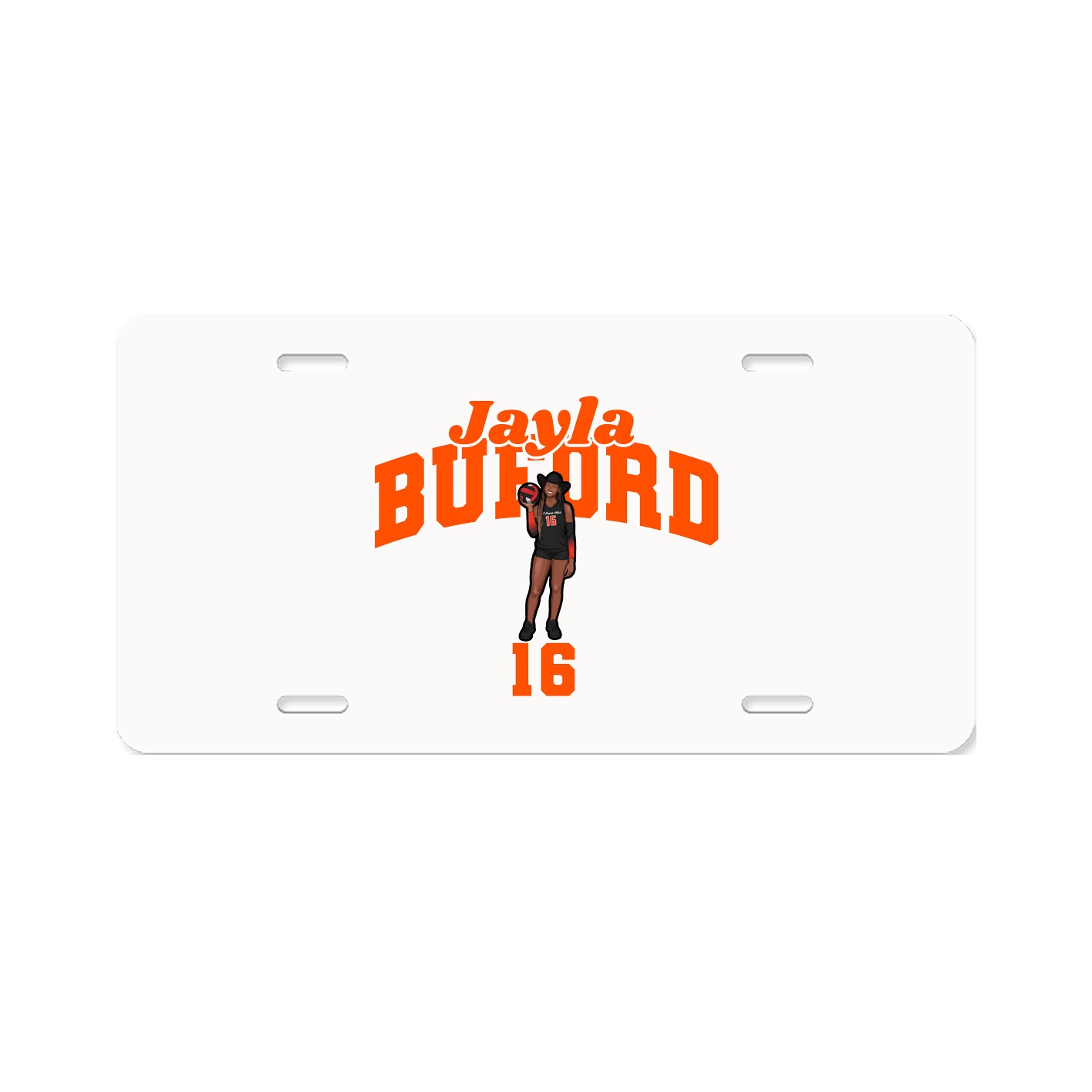 License Plate — Signature Arch in Classic