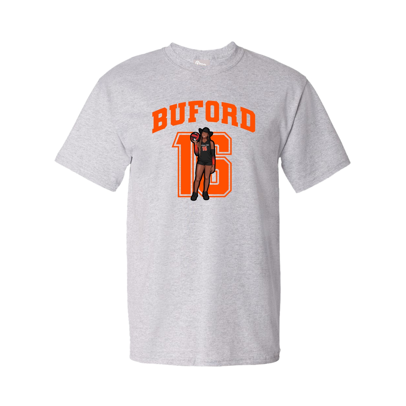 Tee — Number in Grey