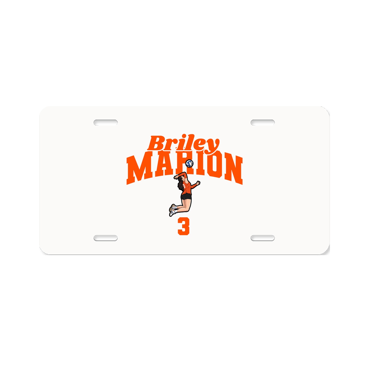 License Plate — Signature Arch in Classic