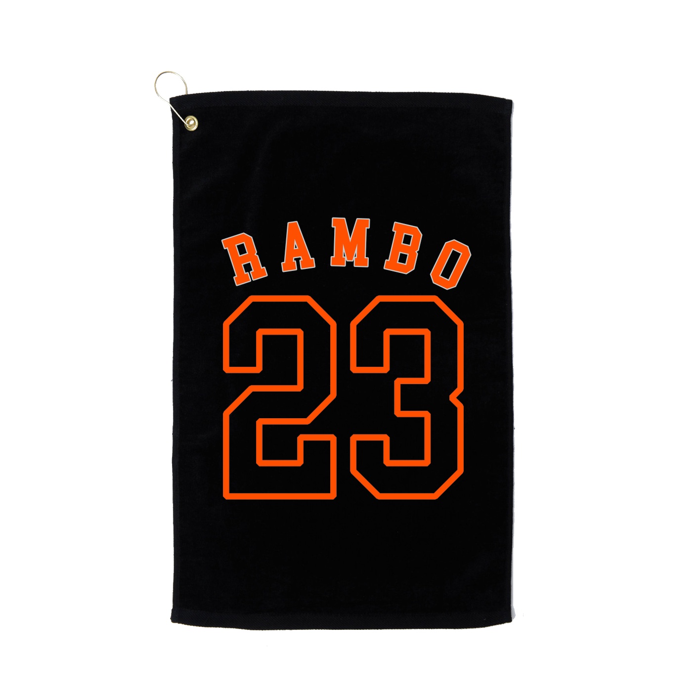 Golf Towel — Shirsey Arch in Black