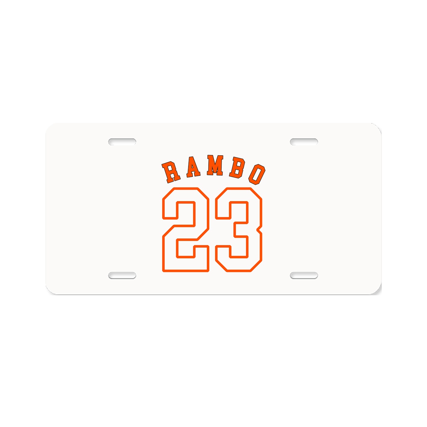 License Plate — Shirsey Arch in Classic