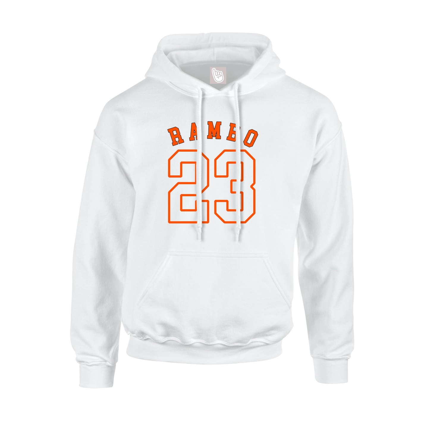 Hoodie — Shirsey Arch in White