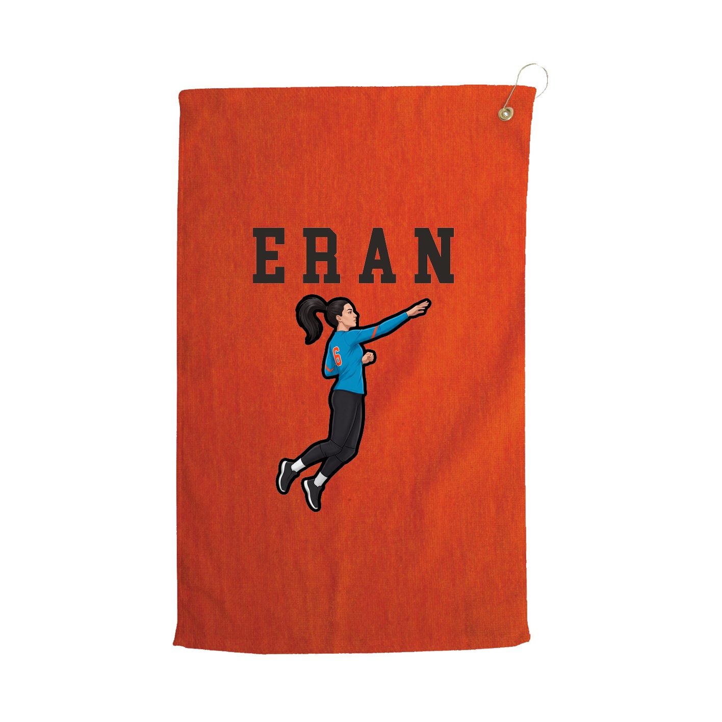 Golf Towel — Shirsey in Orange