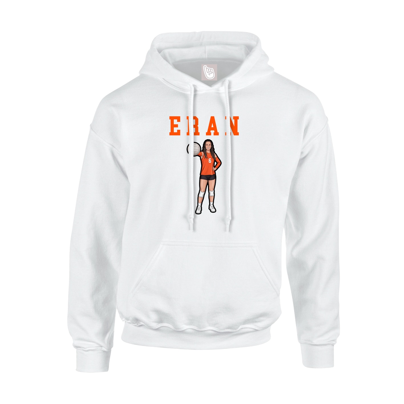 Youth Hoodie — Shirsey in White