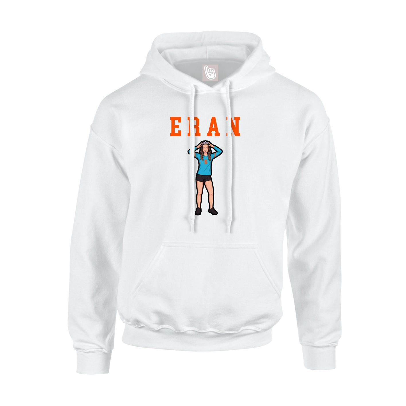 Youth Hoodie — Shirsey in White