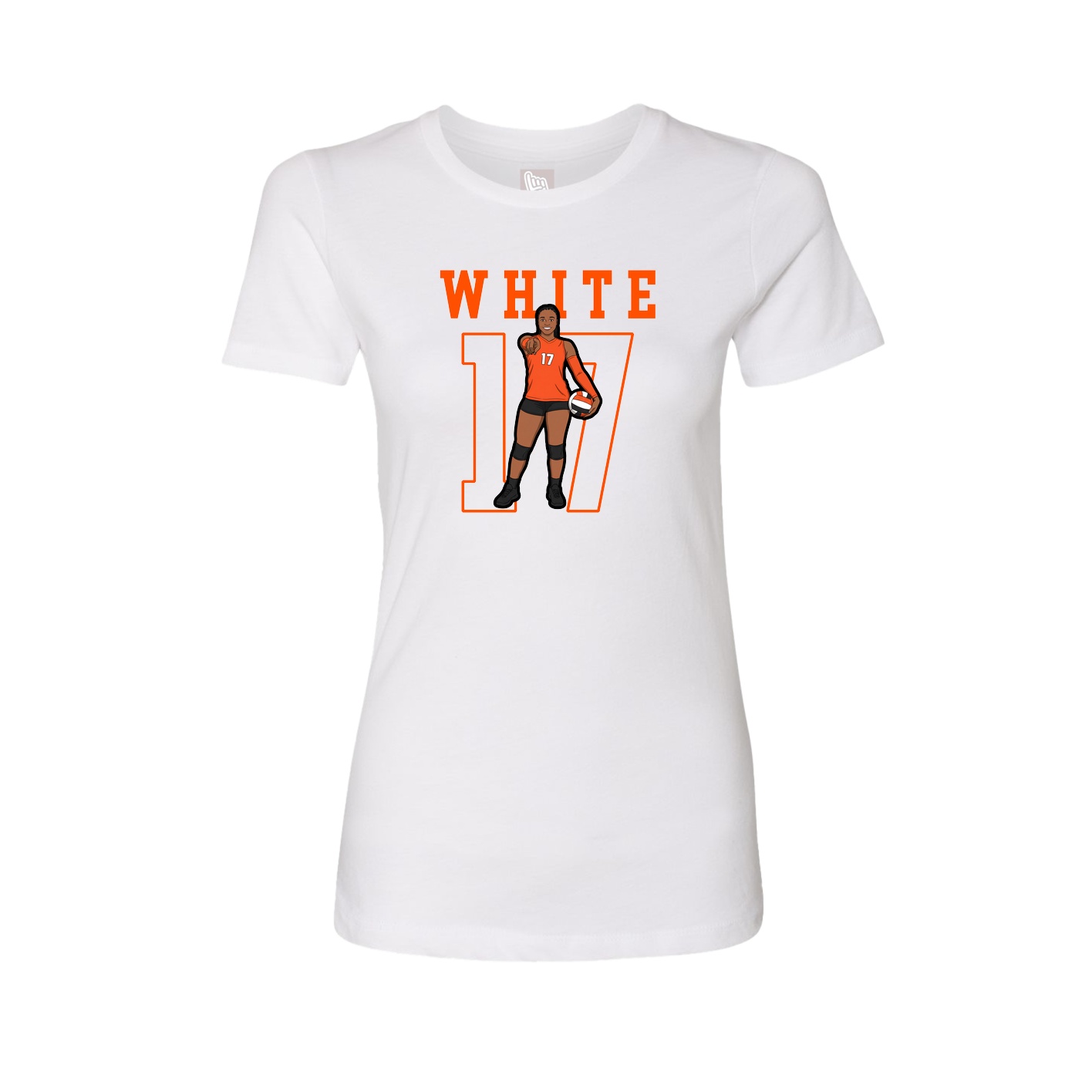 Fitted Women's Tee — Shirsey in White