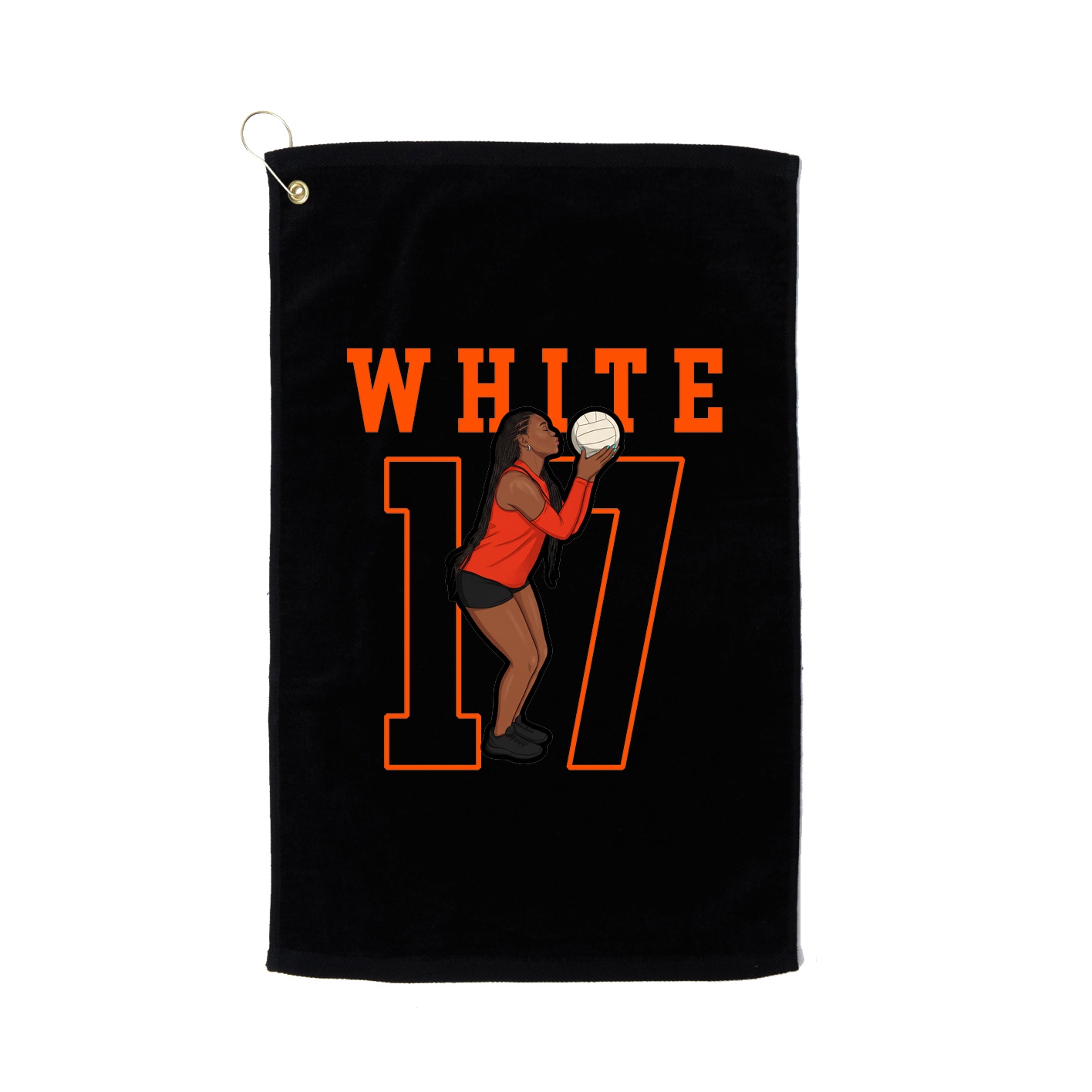 Golf Towel — Shirsey in Black