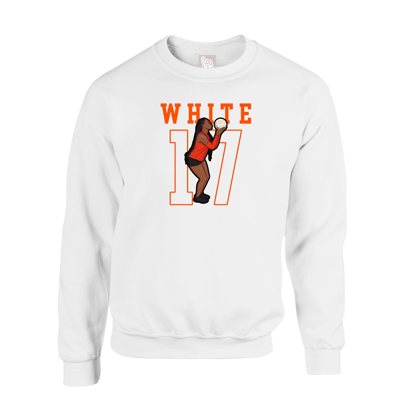 Fleece Crew — Shirsey in White
