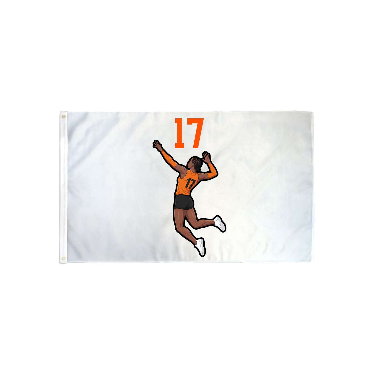 3x5 Flag — Number Top in Classic