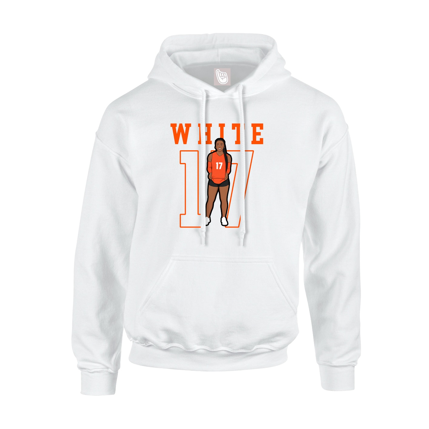 Youth Hoodie — Shirsey in White