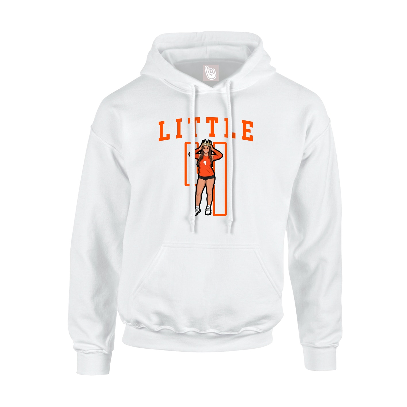 Youth Hoodie — Shirsey in White