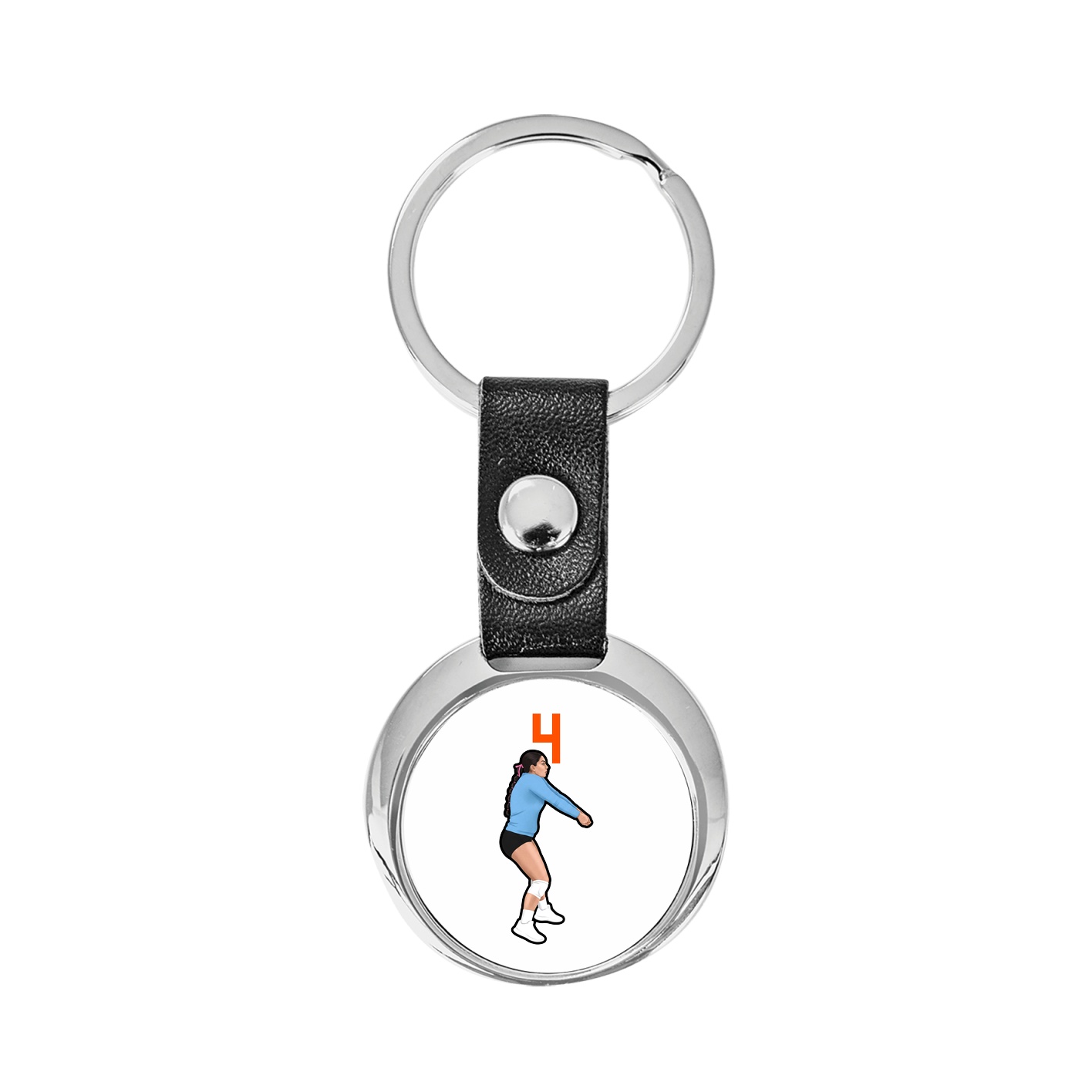 Key Chain — Number Top in Classic