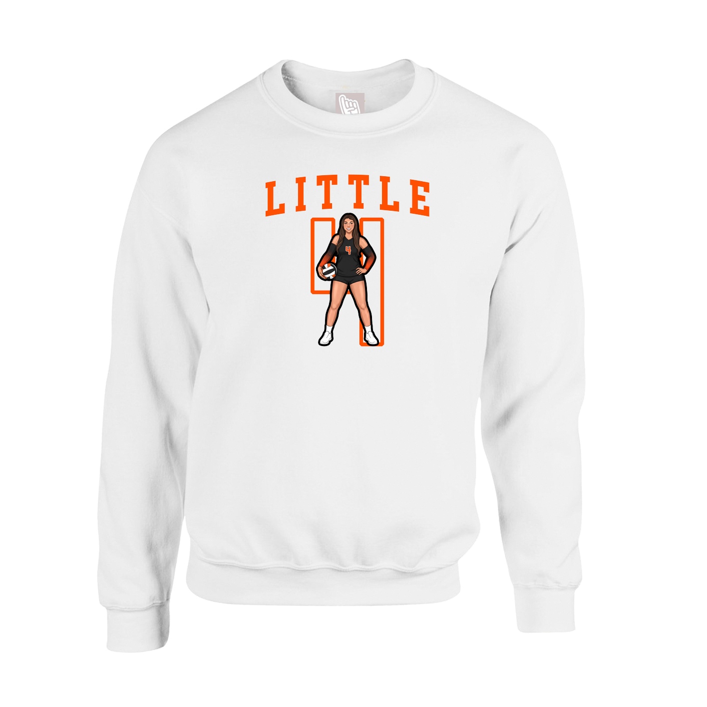 Fleece Crew — Shirsey in White