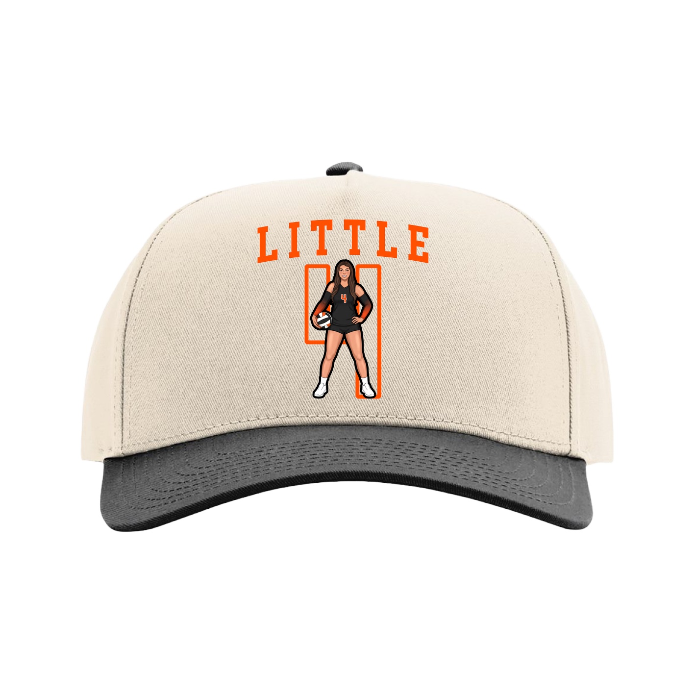 Full Fabric Five-Panel Champ Cap
