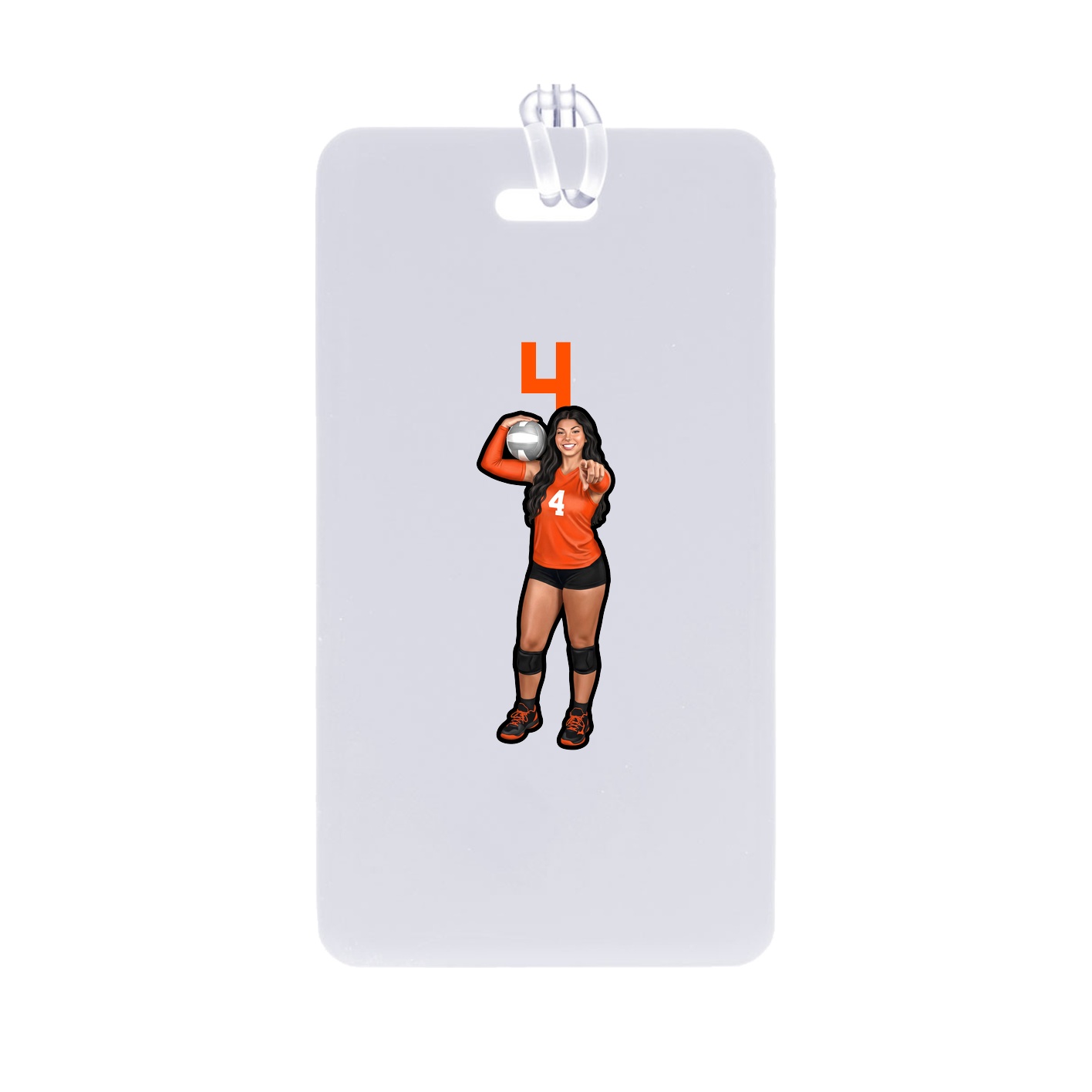 Bag Tag — Number Top in Classic