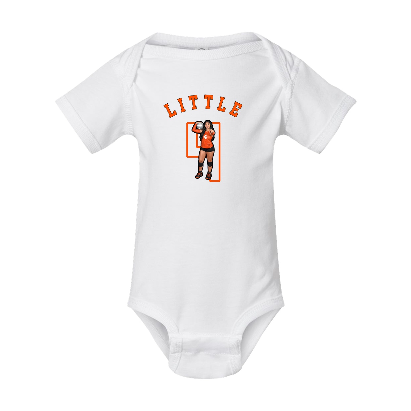 Baby Onesie — Shirsey Arch in White