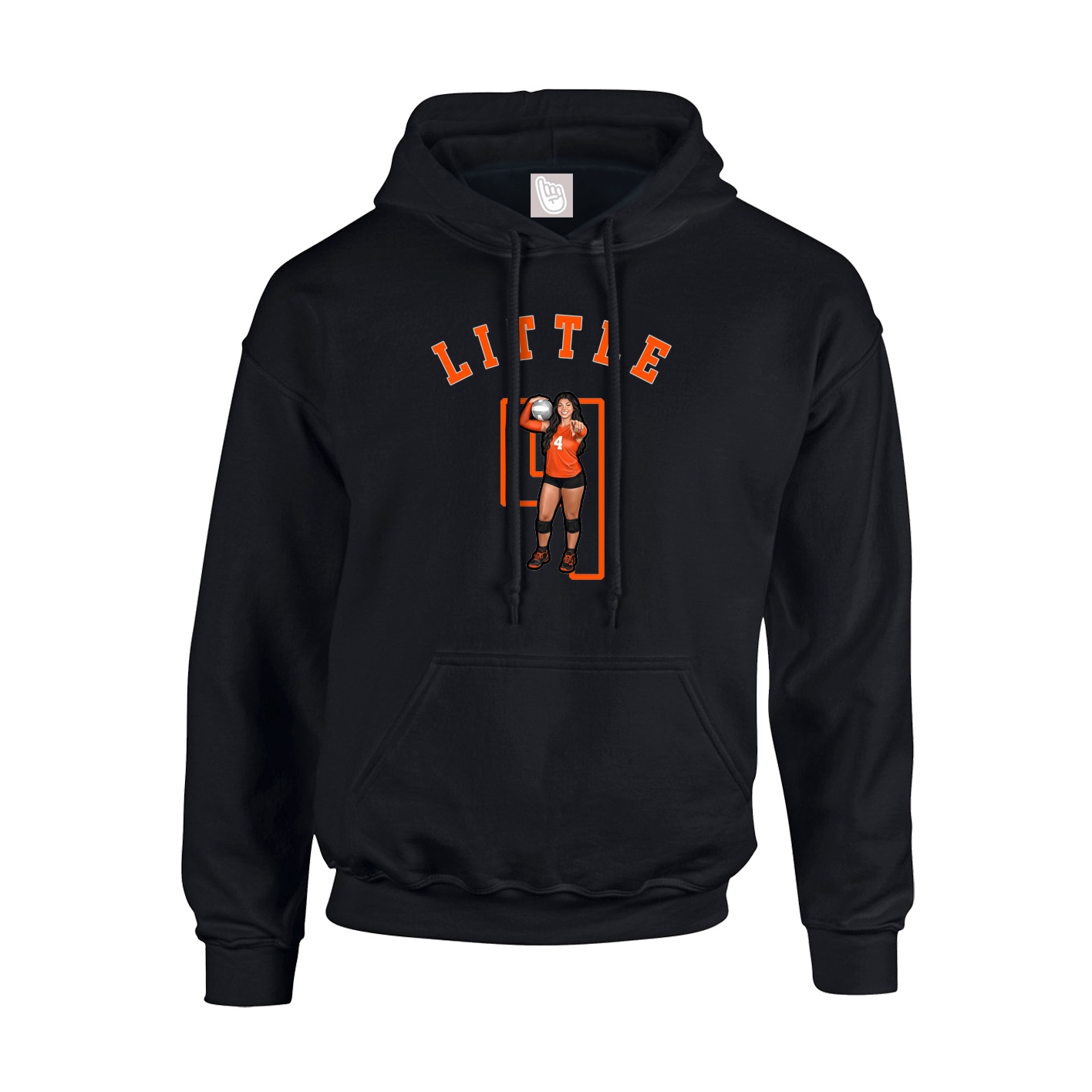 Hoodie — Shirsey Arch in Black