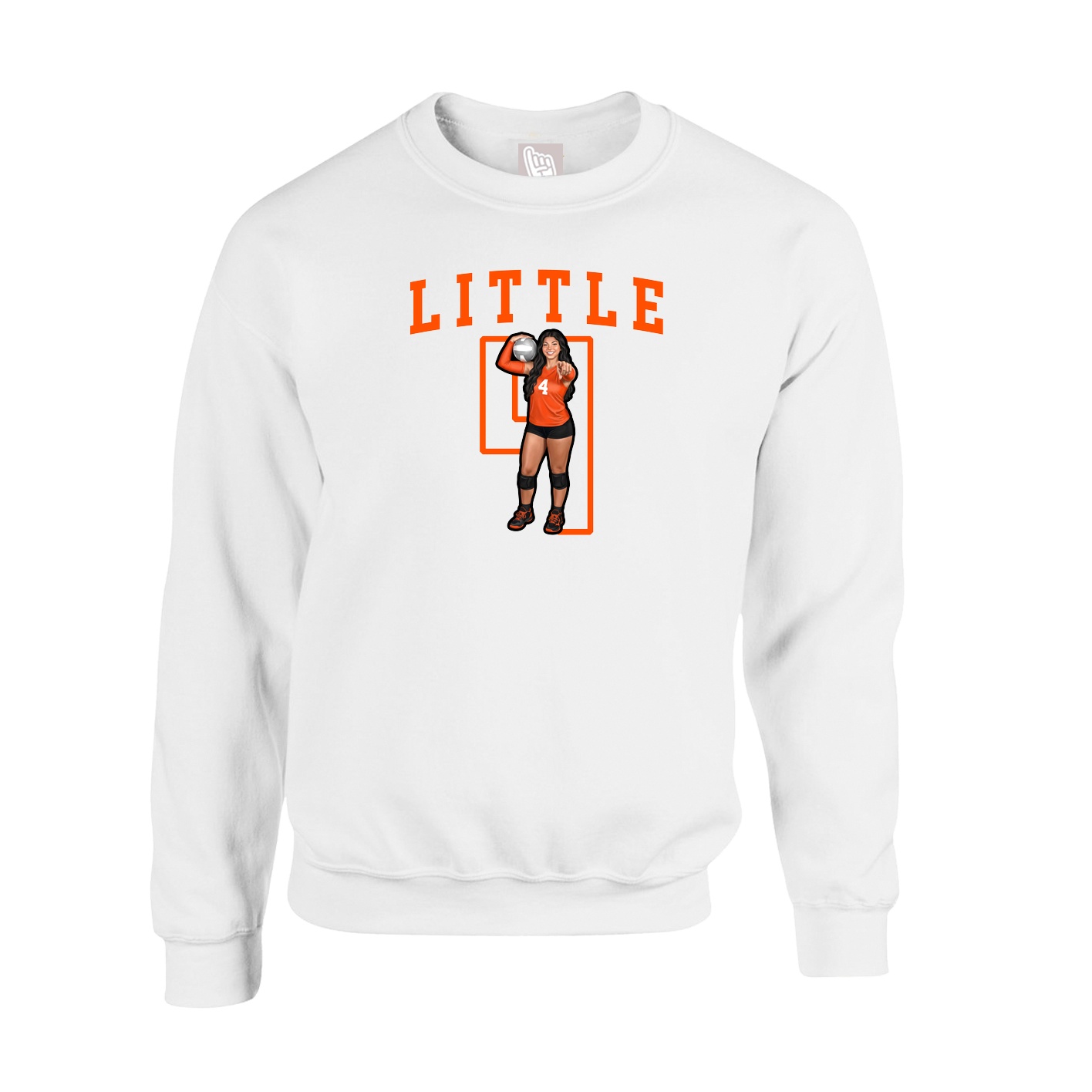 Fleece Crew — Shirsey in White