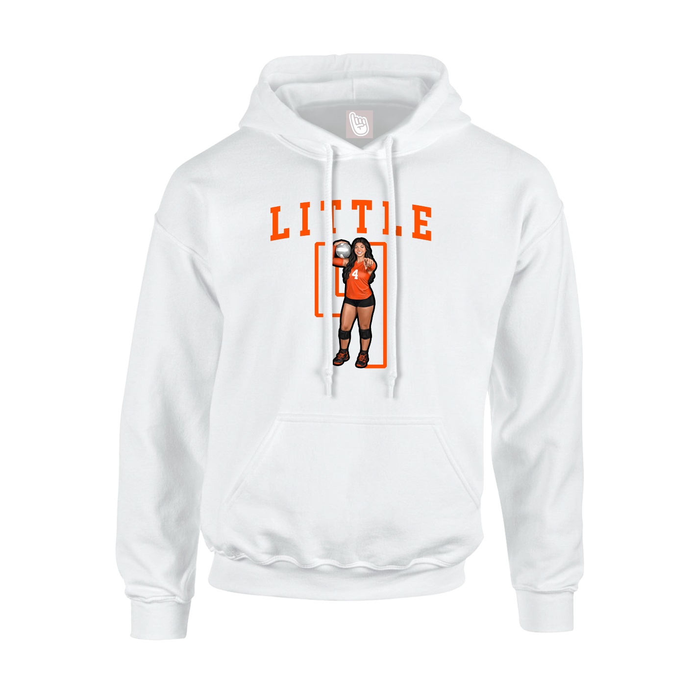 Youth Hoodie — Shirsey in White