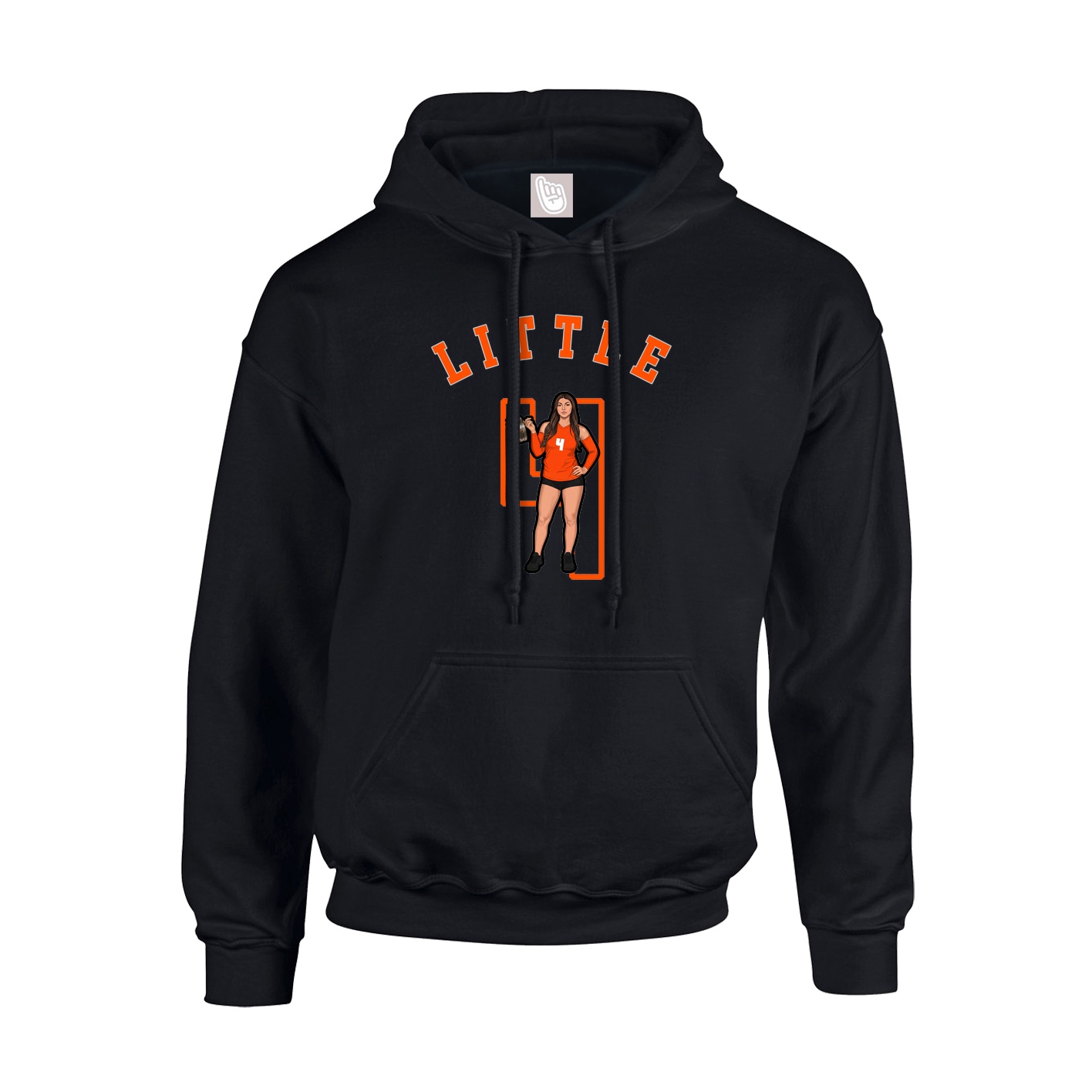Youth Hoodie — Shirsey Arch in Black