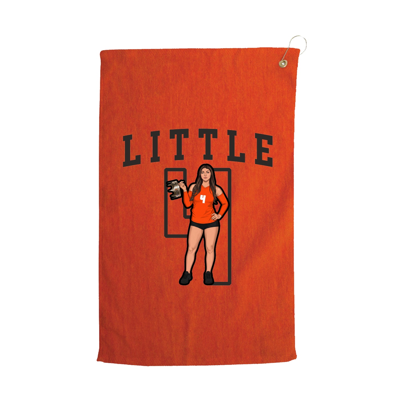 Golf Towel — Shirsey in Orange