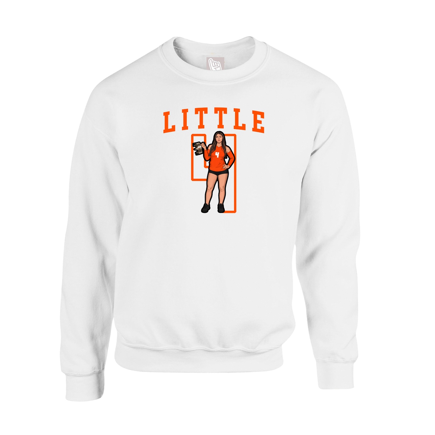 Fleece Crew — Shirsey in White