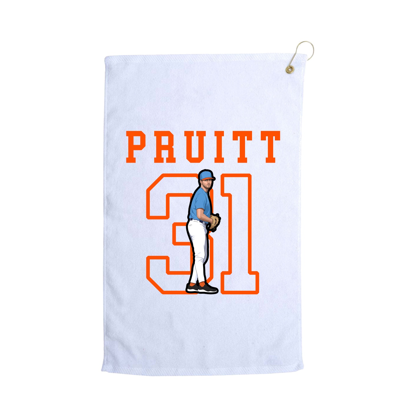 Golf Towel — Shirsey in White
