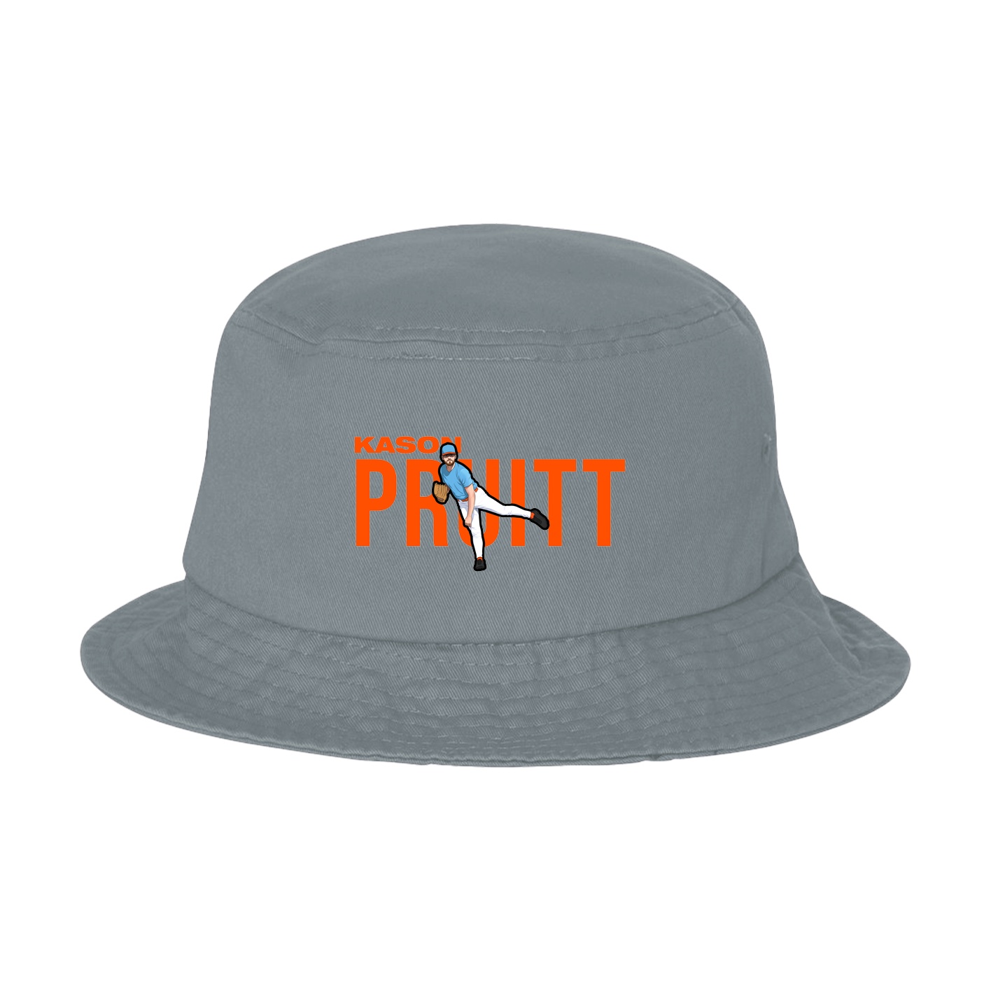 Bucket Cap — Player Name in Grey