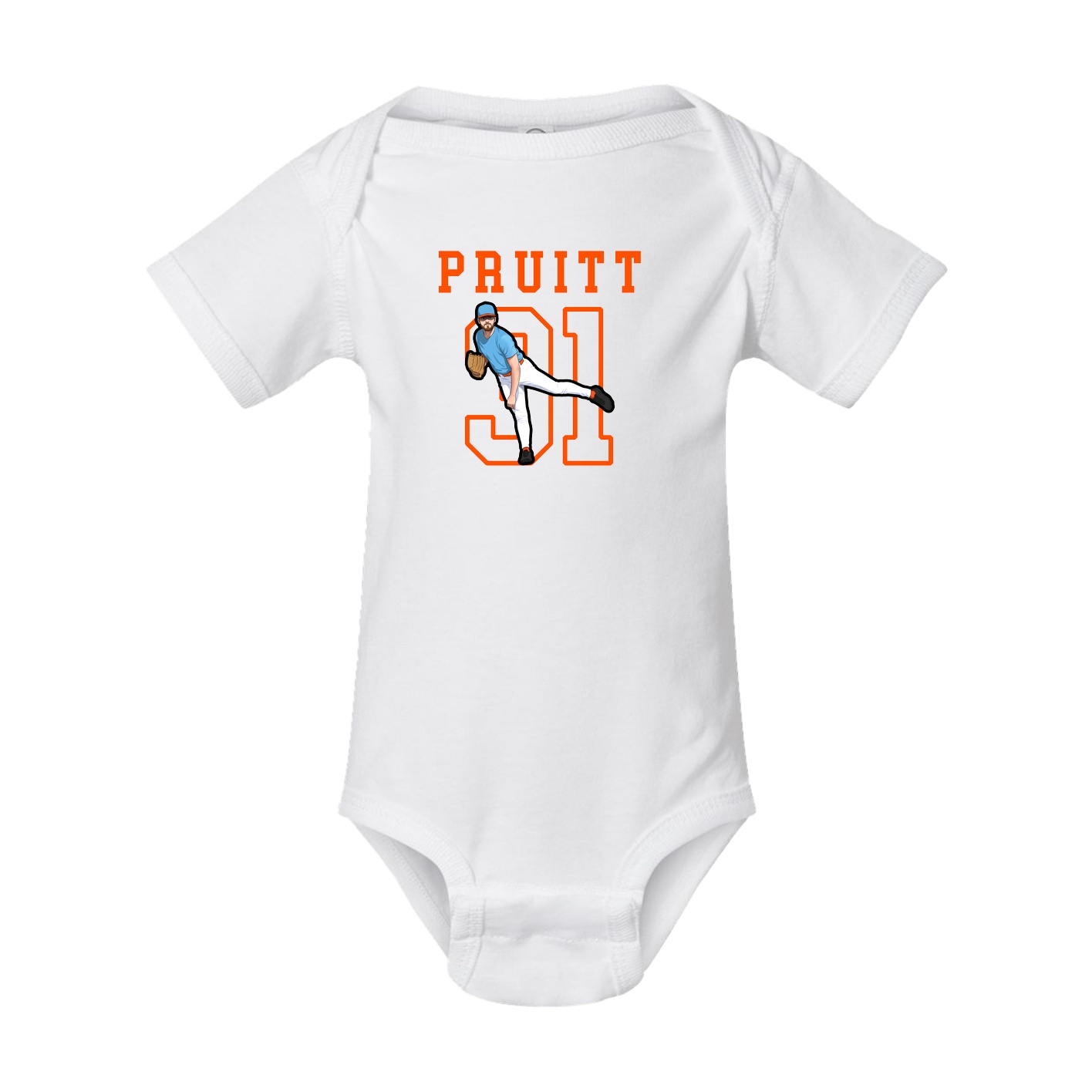 Baby Onesie — Shirsey in White