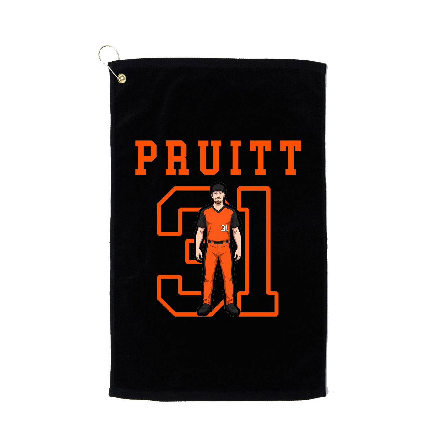 Golf Towel — Shirsey in Black