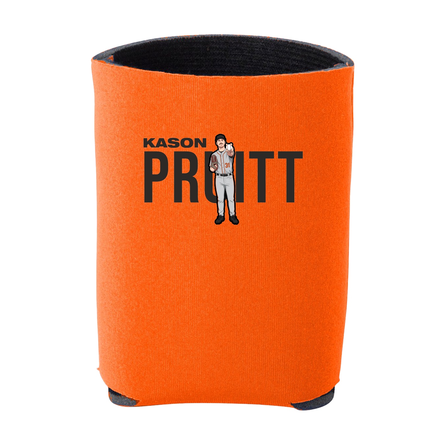 Can Holder — Player Name in Orange