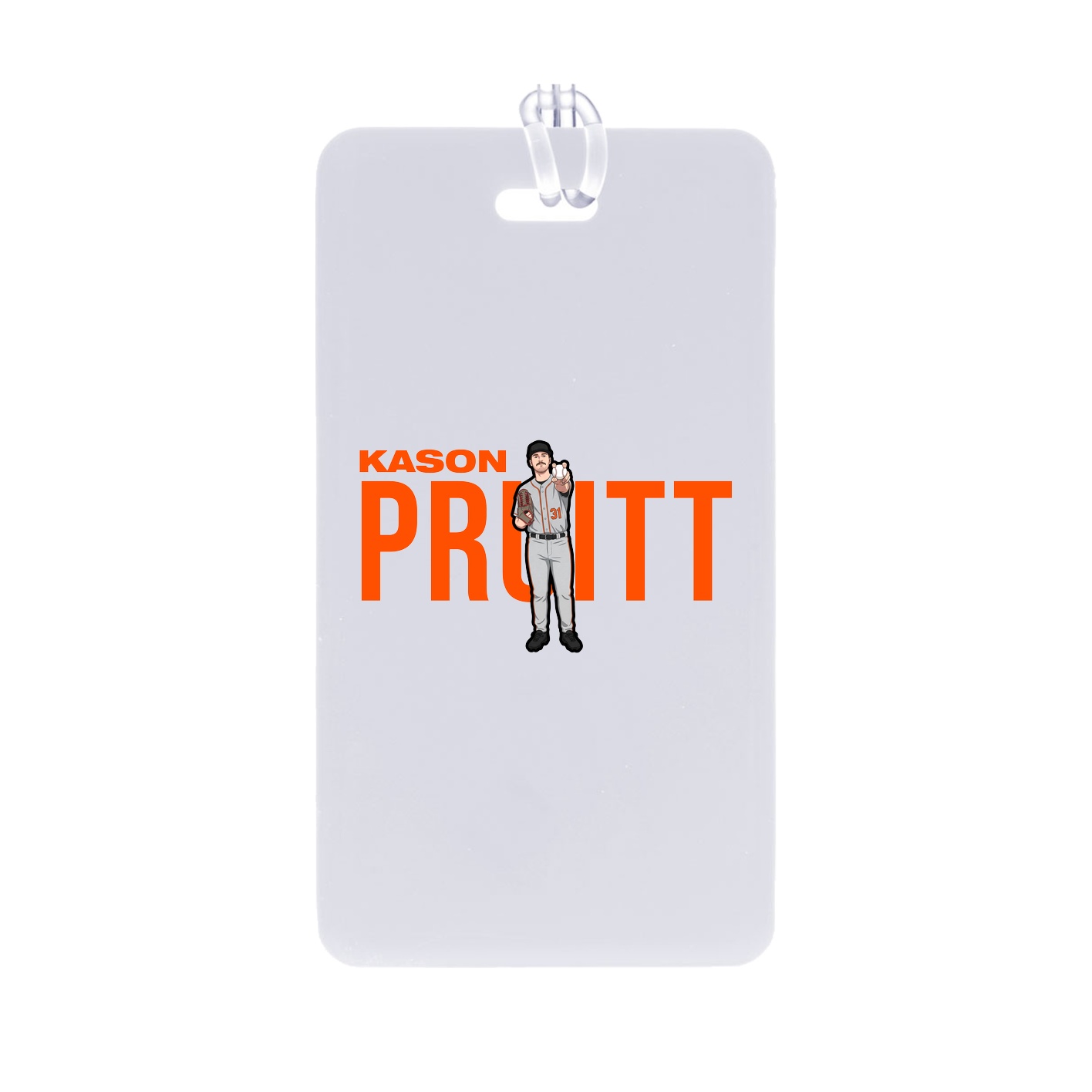 Bag Tag — Player Name in Classic