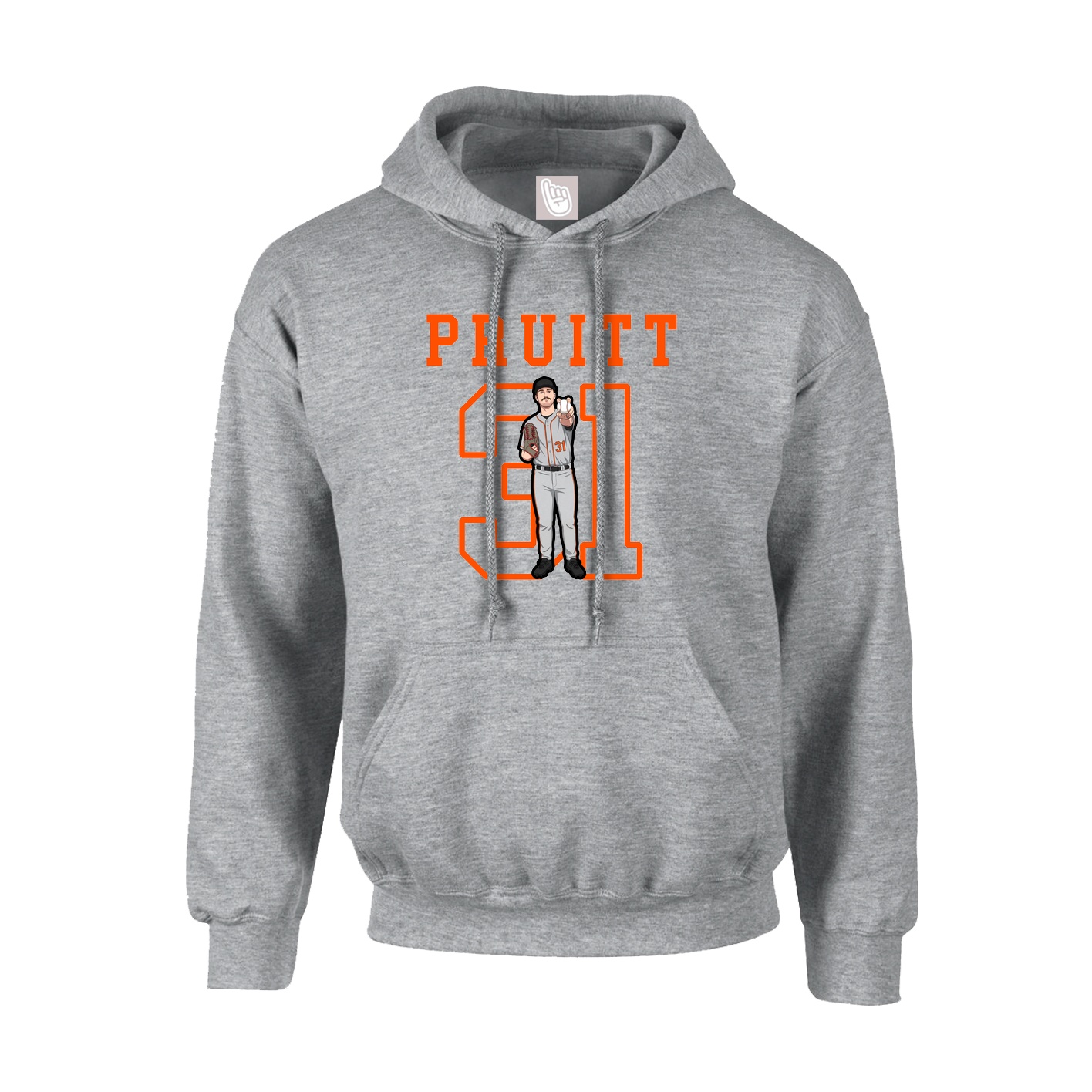 Hoodie — Shirsey in Grey