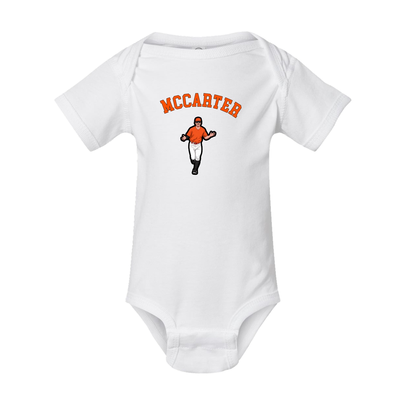 Baby Onesie — Shirsey Arch in White