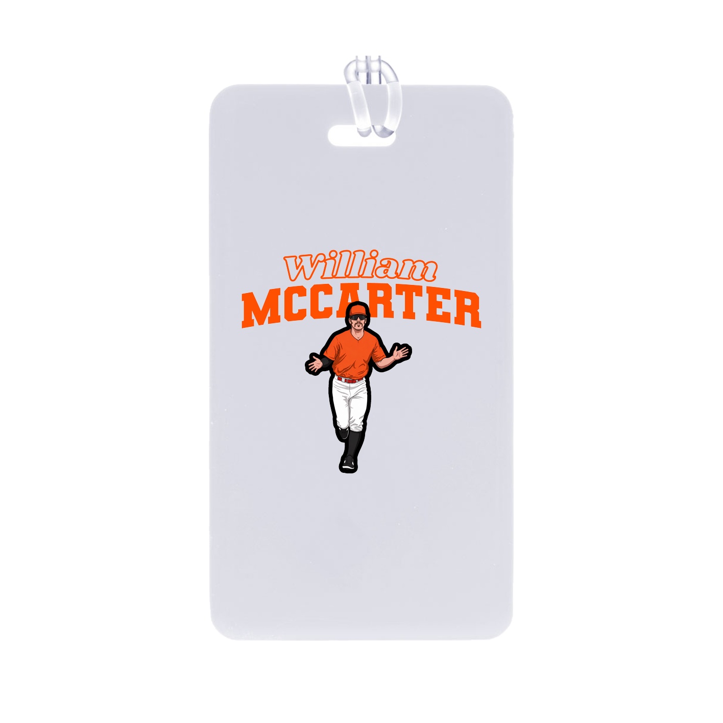 Bag Tag — Name Arch in Classic
