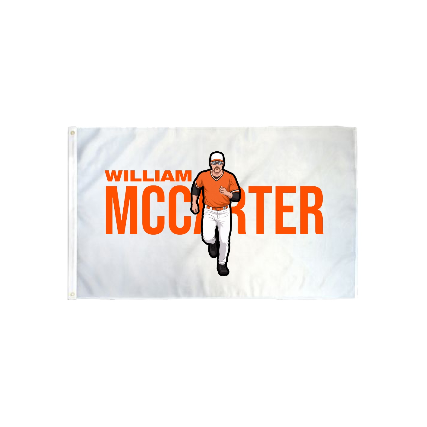 3x5 Flag — Player Name in Classic